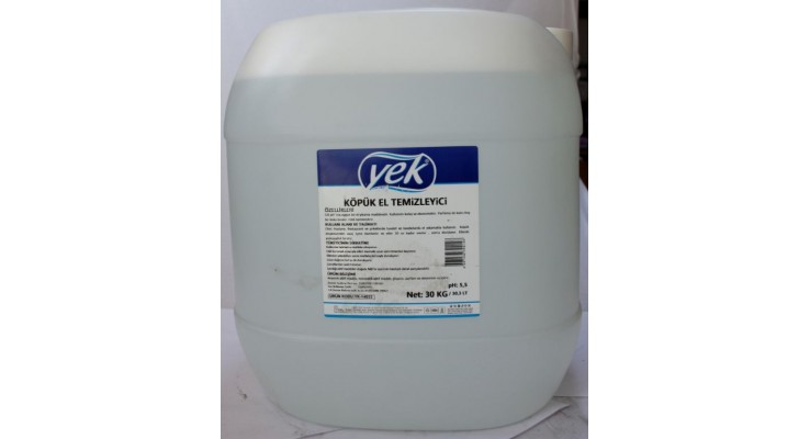 YEK KÖPÜK EL TEMİZLEYİCİ 30 KG